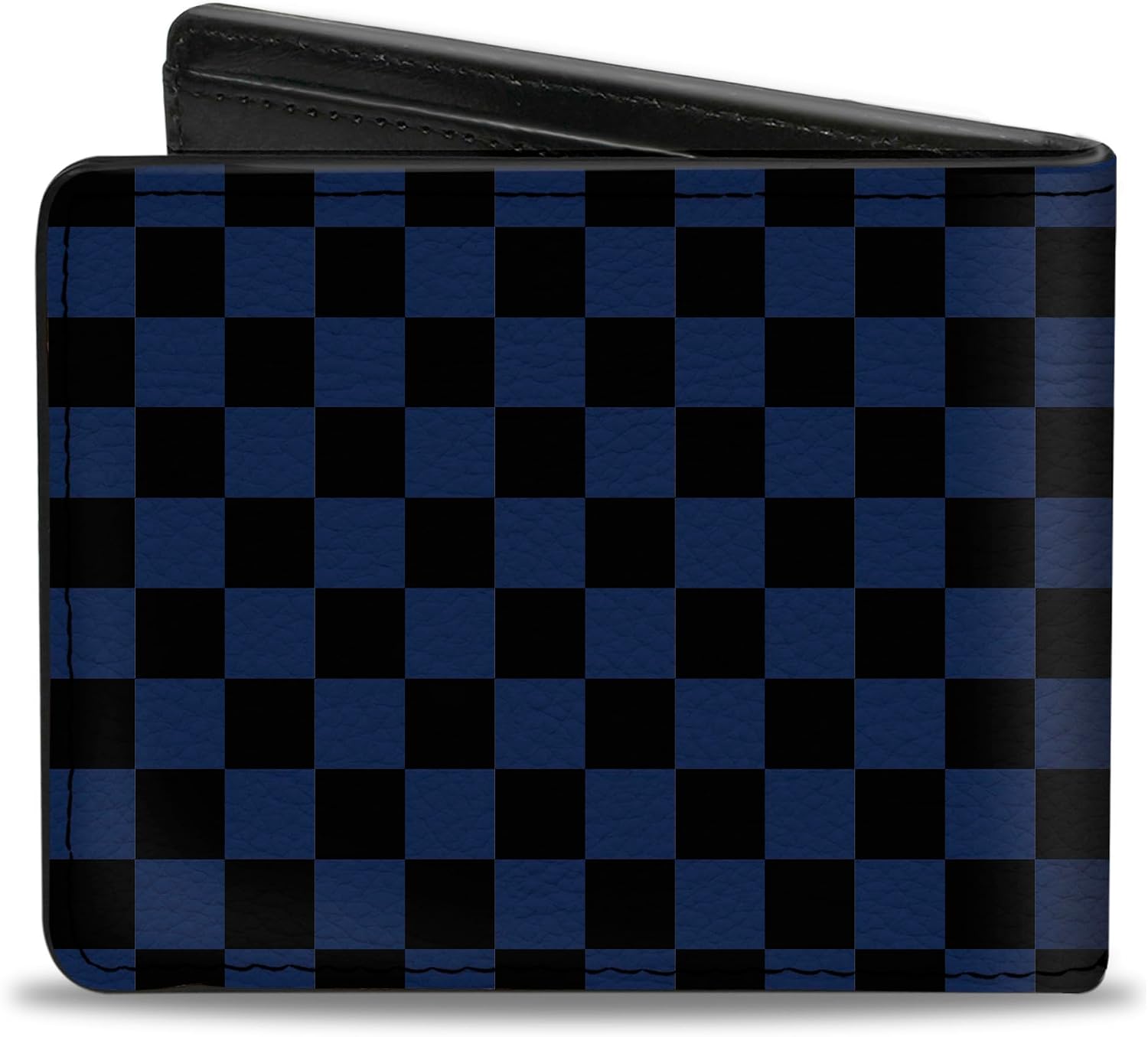 Buckle-Down Men's Bifold Wallet Checkered, Multi, 4.0" x 3.5" (PUW-W30359)