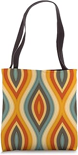 Vintage Design Retro Colors 60s 70s Classic Chic Design Tote Bag