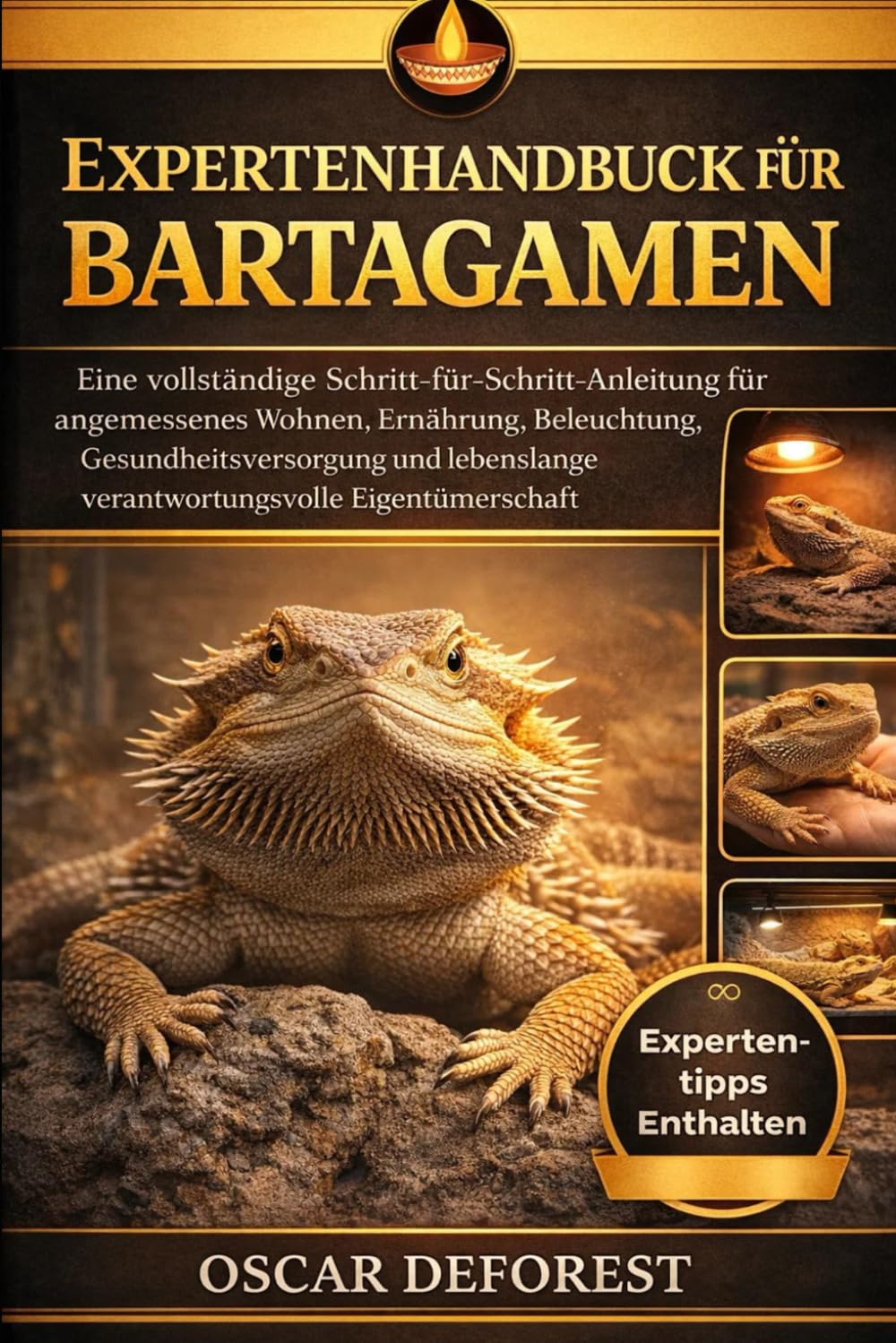 Expertenhandbuch für Bartagamen: Eine vollständige Schritt-für-Schritt-Anleitung für angemessenes Wohnen, Ernährung, Beleuchtung, ... verantwortungsvolle Eigentümerschaft