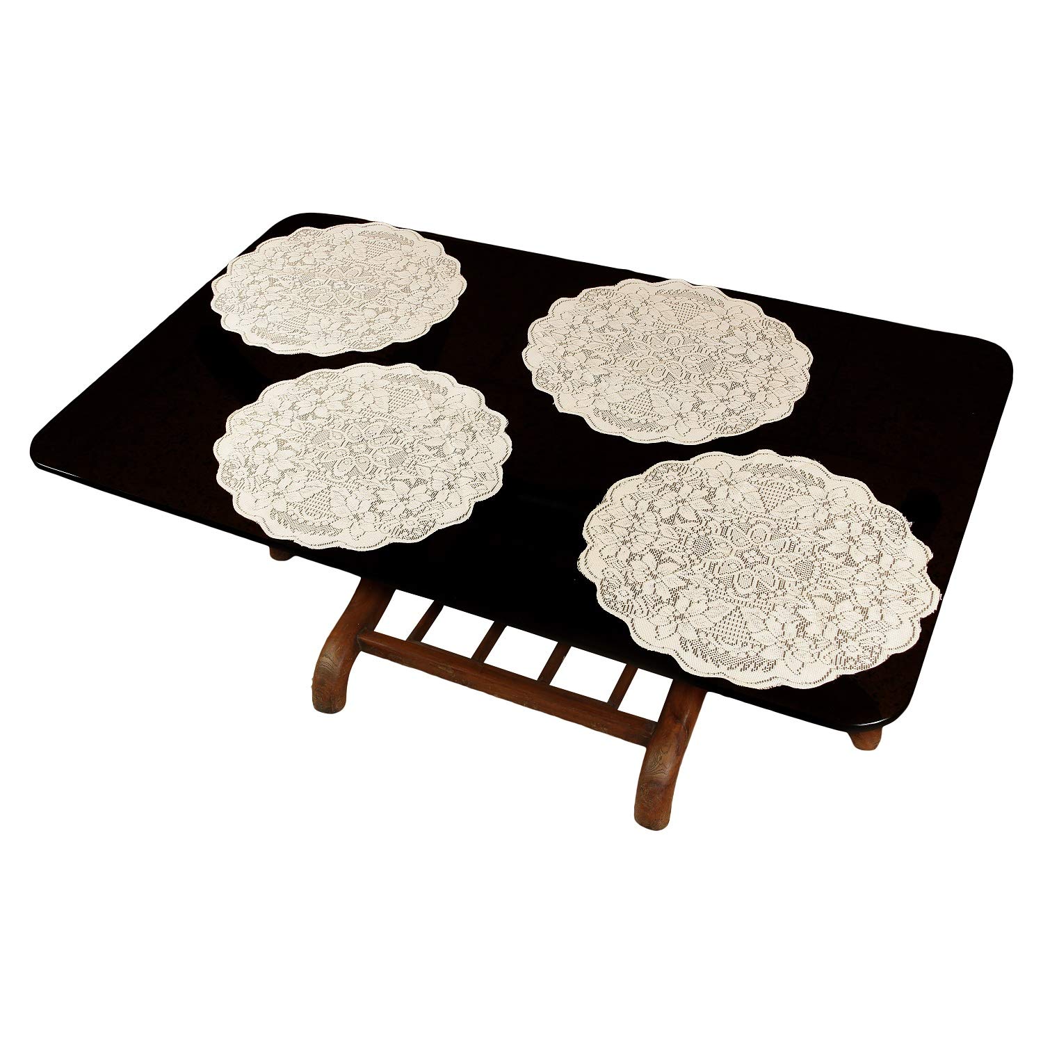 Chander Multipurpose Net Cotton Table Mats.(Beige,Pack of 8) (B07STRB5QJ) Amazon Price History, Amazon Price Tracker