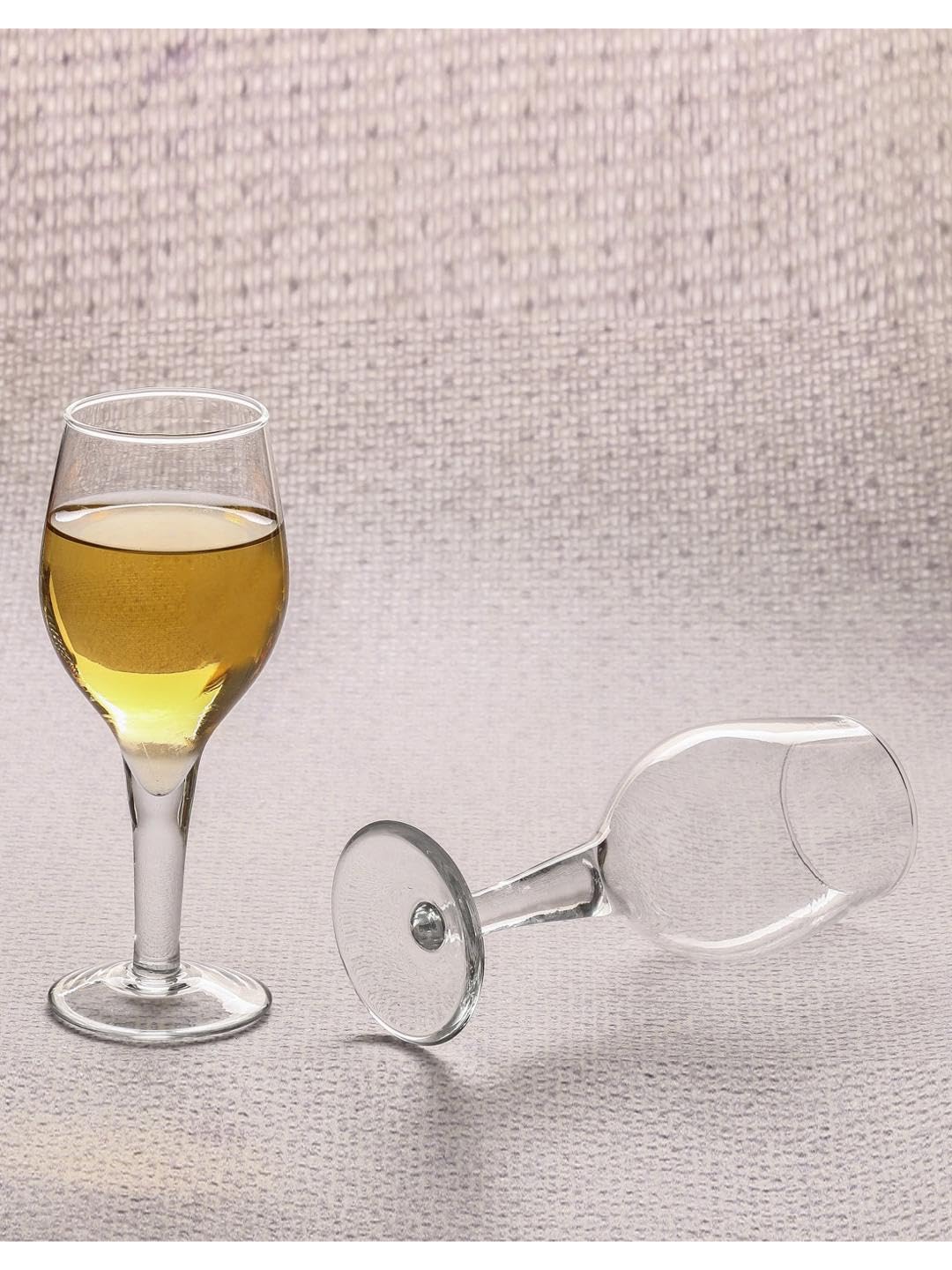 AFAST Party Perfect Glasses for Water, Juice, Cocktails, Cold Drinks and Other Drinking Beverages, Glass, Clear, Pack of 10, 6.5 X 6.5 X 16 CM 4