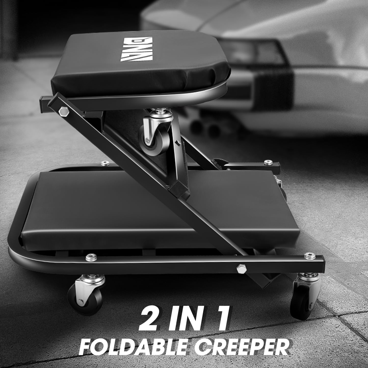 Amazon.com: DNA MOTORING 40 Inches Folding 2 in 1 Rolling Z