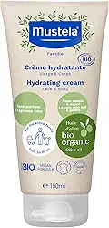 Mustela Creme Hidratante Corporal Bio 150Ml - Hidrata A Pele Do Rosto E Corpo - Sem Fragrância Vegano Com 99% De Ingredientes De Origem Natural