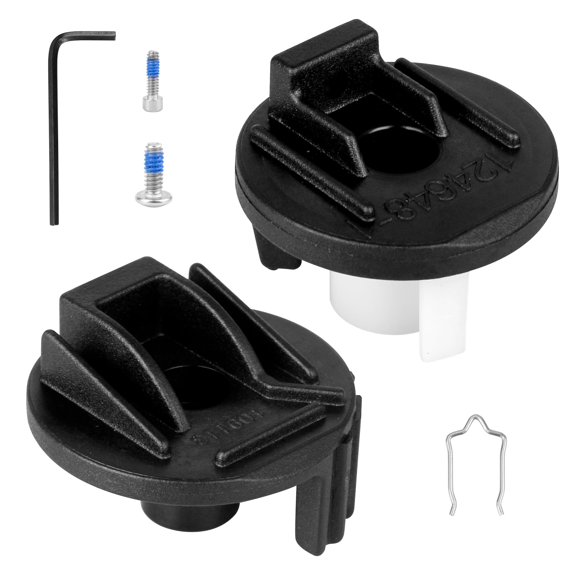 Photo 1 of ?116653 & 100223 Shower Handle Adapter Replacement Kit for Moen – Compatible with Posi-Temp & Moentrol Valves – Replacement Parts for Eva, 90 Degree, Gibson, Chateau Series – Repair Loose Handles