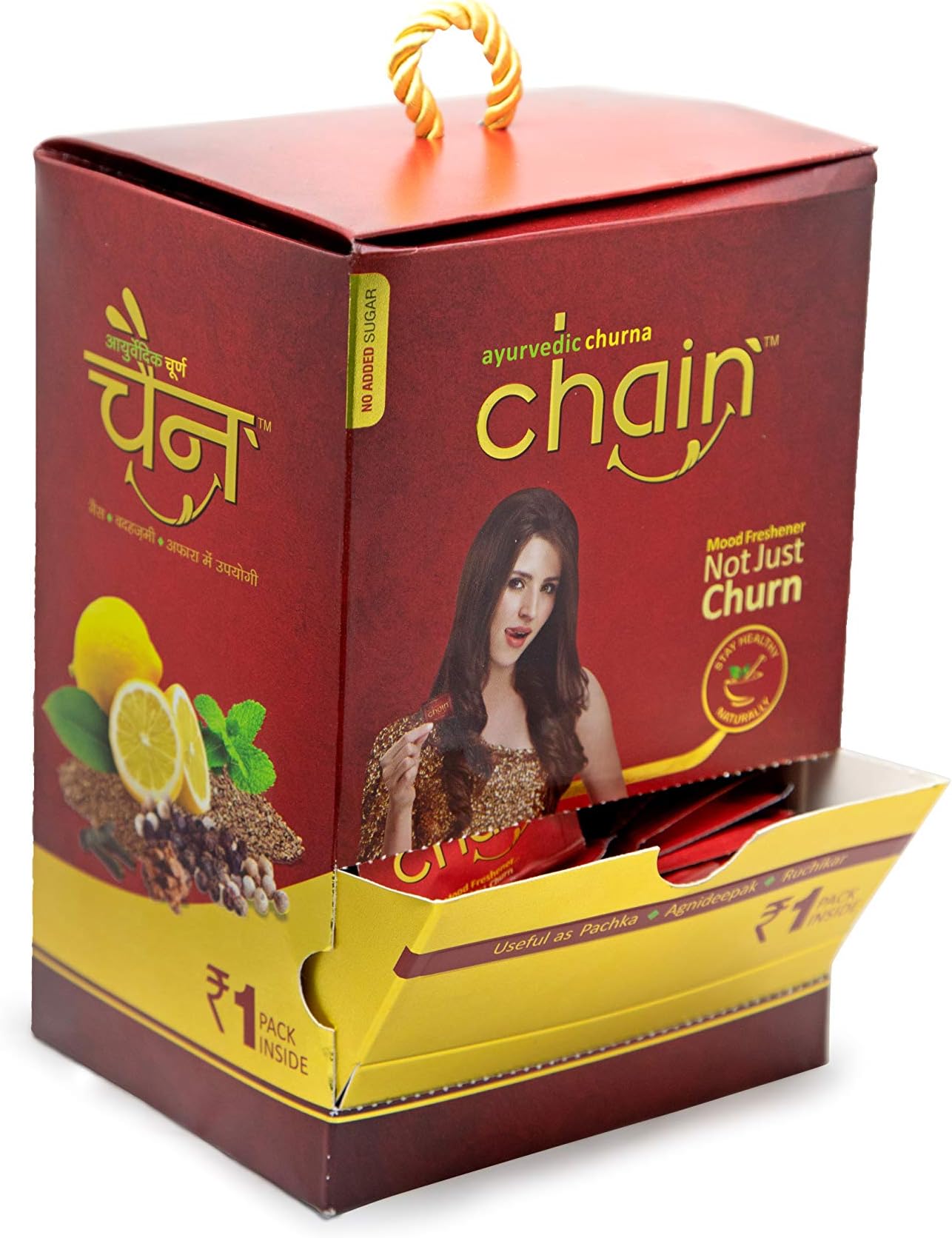 Chain Ayurvedic Churna (1 Rs Dispenser), Chain Churan Useful In Indigestion, Bloating And Gastritis
