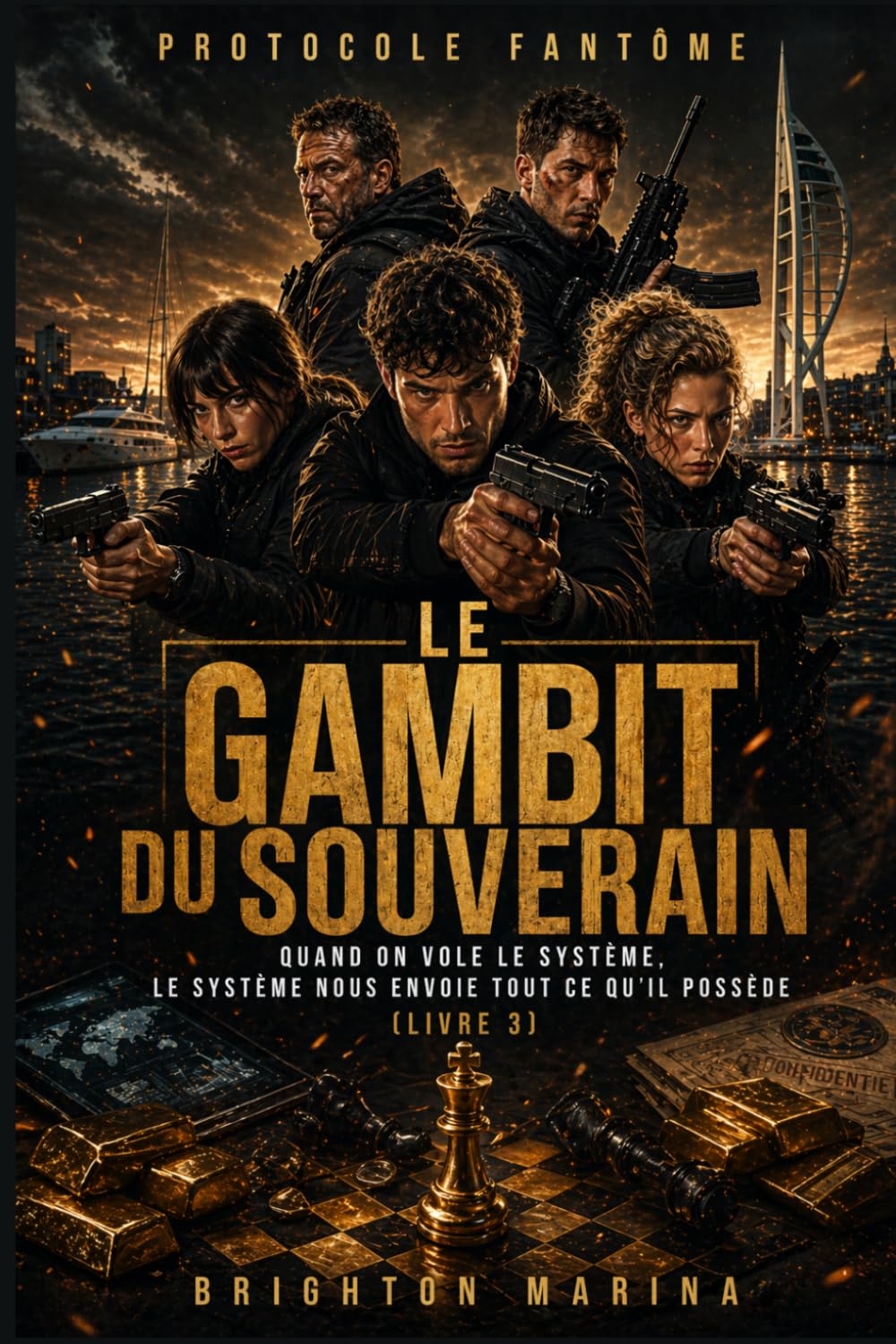 Le Gambit du Souverain: Quand on vole le système, le système nous envoie tout ce qu'il possède (Livre 3) (Protocole Fantôme)