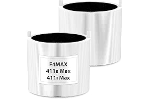 2 Pack Blue Pure 411i Max 411a Max F4MAX Replacement Filter
