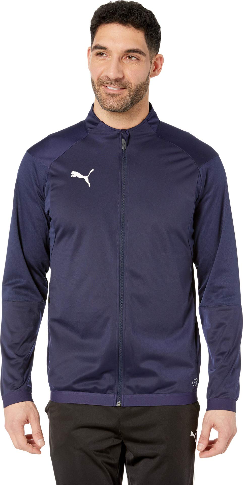puma liga training jacket peacoat/puma white 2xl