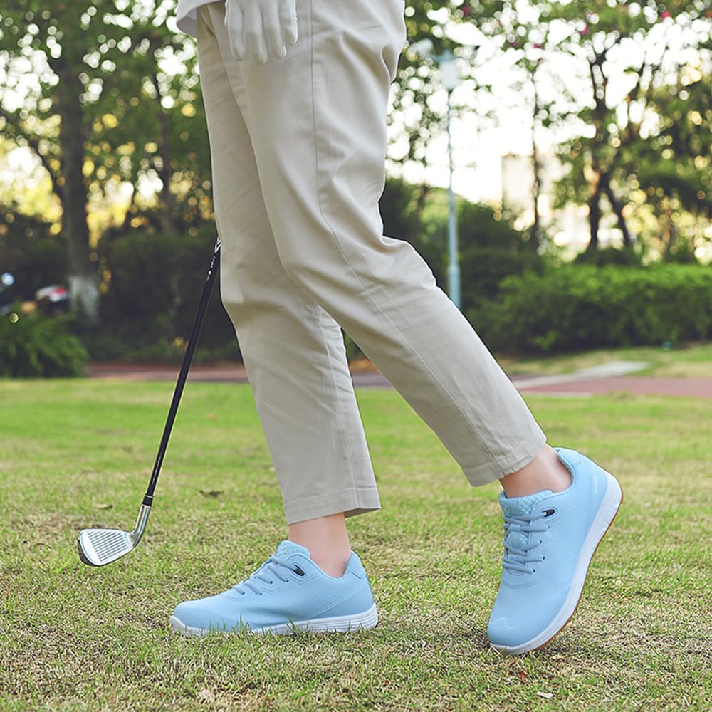 Scarpe da Golf Scarpe da Golf Antiscivolo Traspiranti Impermeabili da Uomo per Uomo e Donna