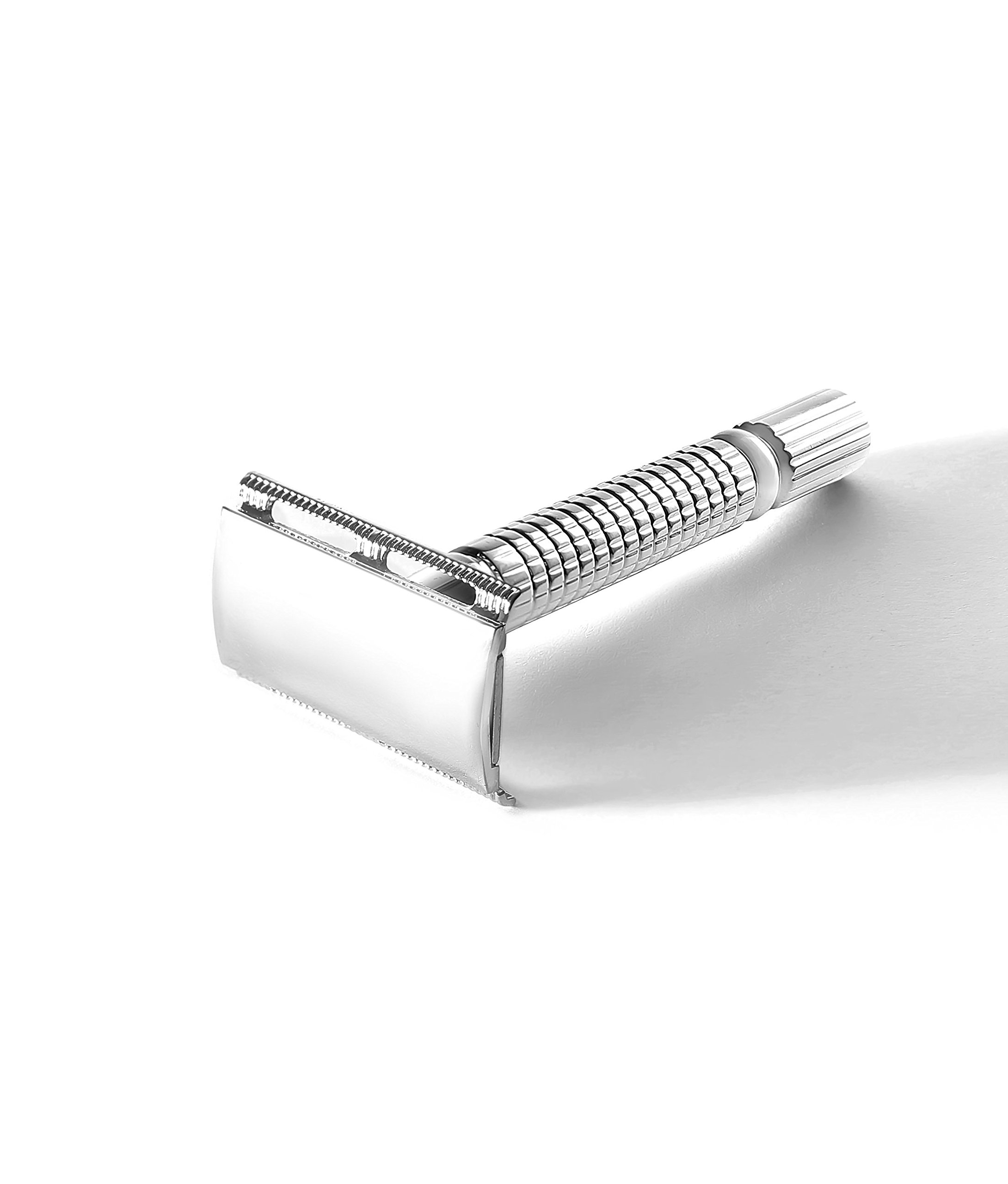 Hacktan Double Edge Razor Premium Safety Razor Mirror Case Fits All Blades (H2) Cut Throat Razor Fits All Razor Blades by Hacktan