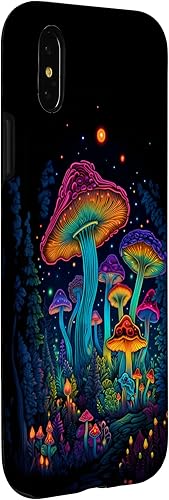 Miniatura 9 de Funda para iPhone 11 Pro Max Trippy psicodélico con hongos mágicos Goa Psy Trance