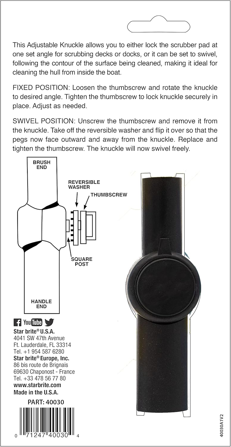 STAR BRITE Adjustable Knuckle (040030) : Everything Else