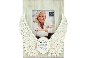 Angel Wings Memorial Photo Frames for Pictures of Deceased Loved Ones
