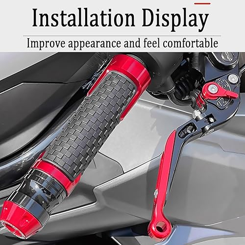 Miniatura 7 de Motorbike Grips for XTZ125 2014 2015 2019 2015 2020 2021 XTZ 125 78" 22mm Motorcycle Handlebar Handle Grips Ends Handles Hand bar end Grip Handle