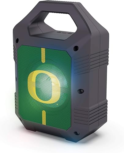 SOAR NCAA ShockBox XL - Altavoz Bluetooth inalámbrico LED