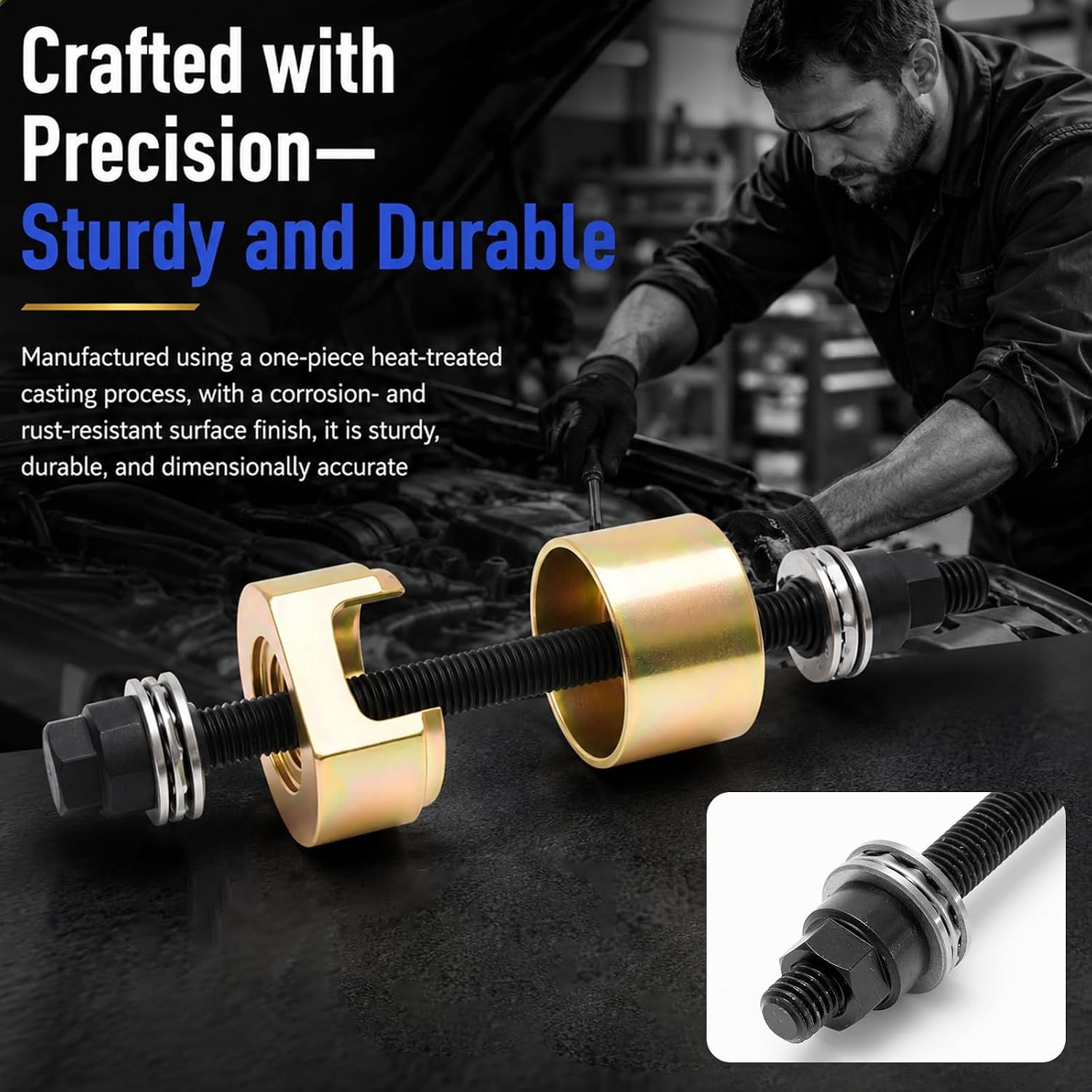 Thrust Arm Bushing Tool Kit, Tesla Model 3 H-Wheel Bearing Sleeve Removal and Installation Tool