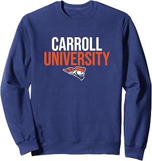 Carroll University Pioneers Stacked Sweatshirt