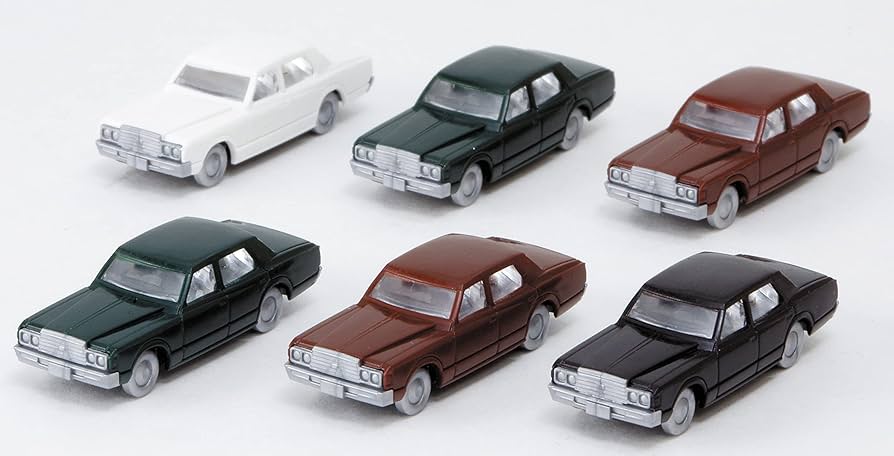 (未使用･未開封品)　KATO Nゲージ 自動車クラウン 6台入 23-500 鉄道模型用品 lok26k6 Amazon | カトー(KATO) Nゲージ 自動車クラウン 6台入 23-500