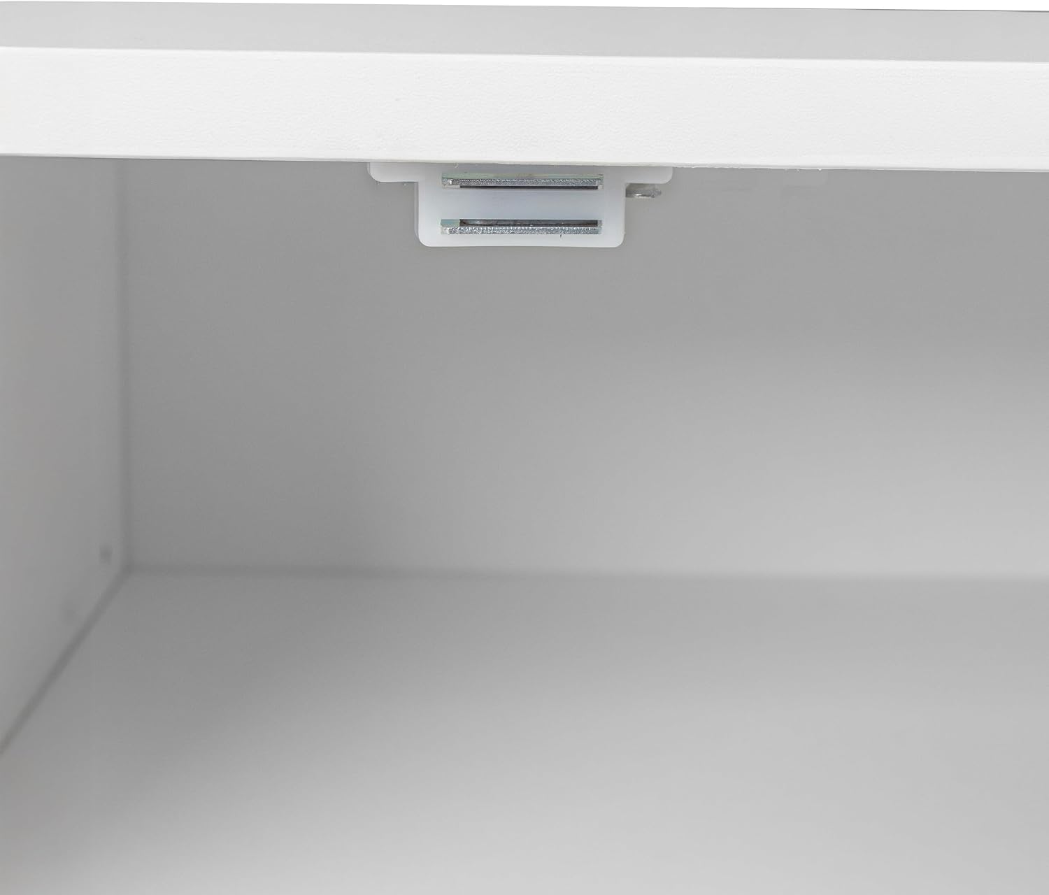 Relaxdays TV lowboard with 6 compartments, cable management, 60-inch cabinet, 50x140x40 cm, white