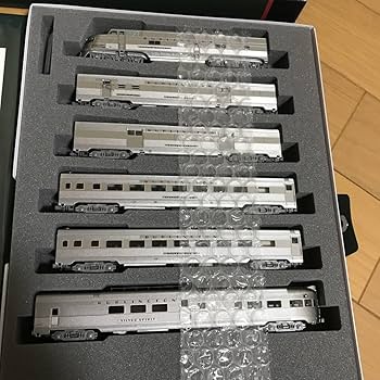 KATO 106-090 シルバーストリークゼファー 6両セット Amazon | KATO 106-090 CB&Q EMD E5A & SilverStreakZephyr シルバー