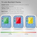 DR VAKU® BP Monitor Fully Automatic Blood Pressure Machine to Check Digital Accurate Level for Home Monitoring Device with Talking Function,Large Display + Cuff Kit Best Accurate Apparatus Measurement- White&Blue gallery image