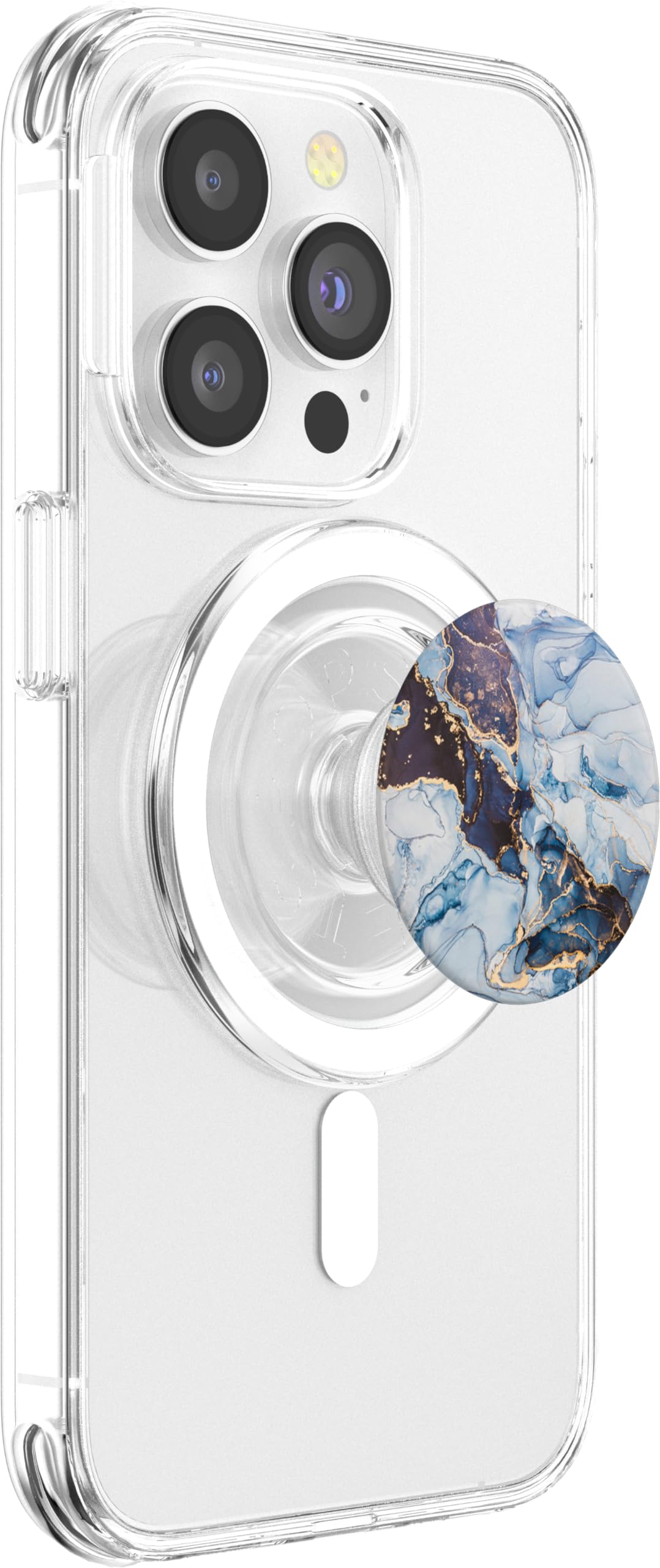 PopSocket Intercambiabile Blu E Oro - Supporto Per Telefono, Design Astratto, Regalo Ideale - Foto 14