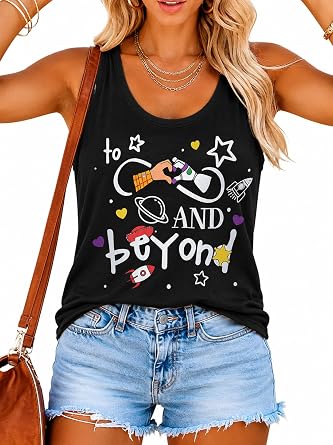 Youve Got A Friend in Me Tank Women Magical Tank Top Cute Vacation Holiday Funny Graphic Vest