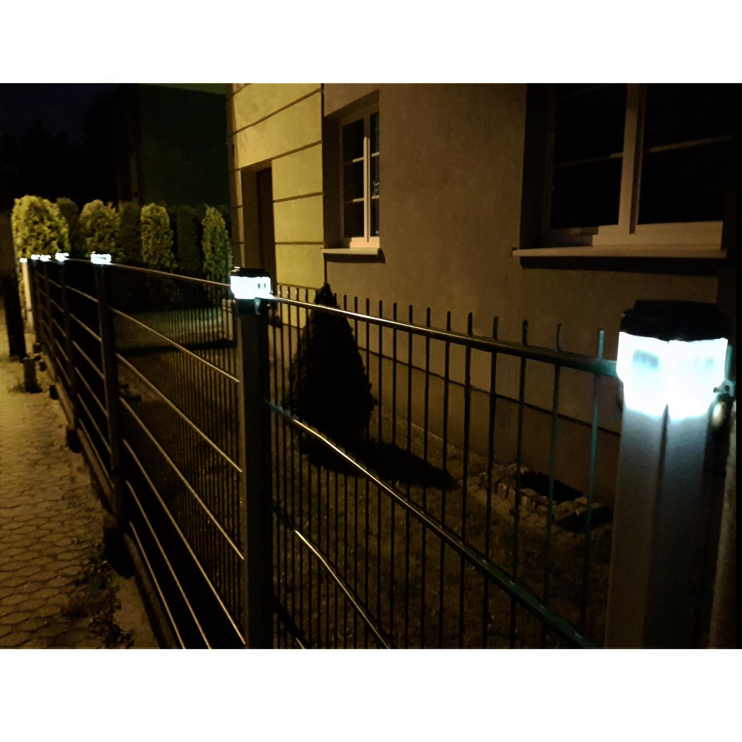 Green Blue Lampada Solare da Palo LED Diverse Dimensioni (4 unità 60x40)