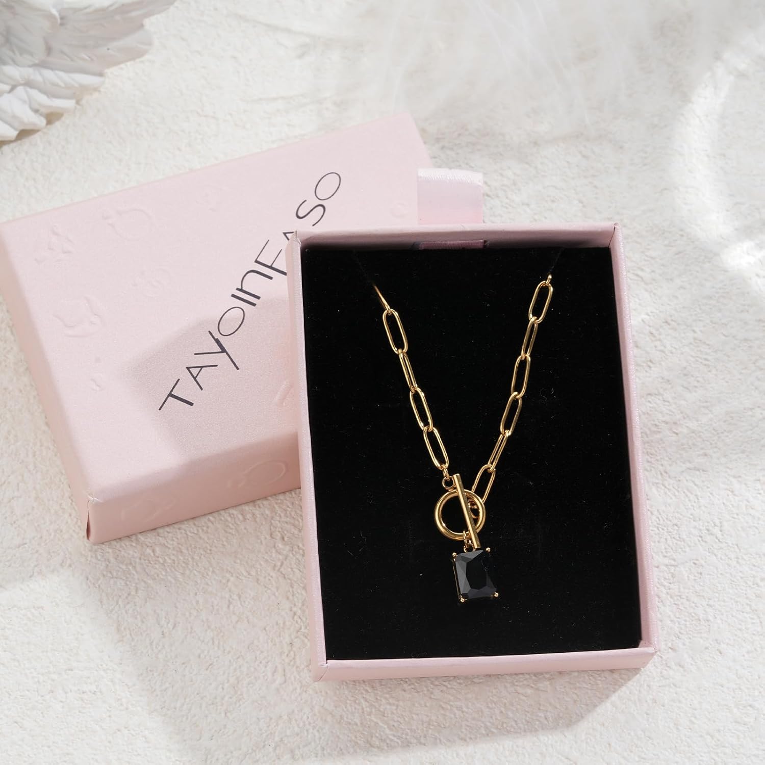 Minimalist Casual Necklace for Women 18K Gold Plated Chain Necklace Jewelry Gift for Mother Girlfriend Wife - Image 4