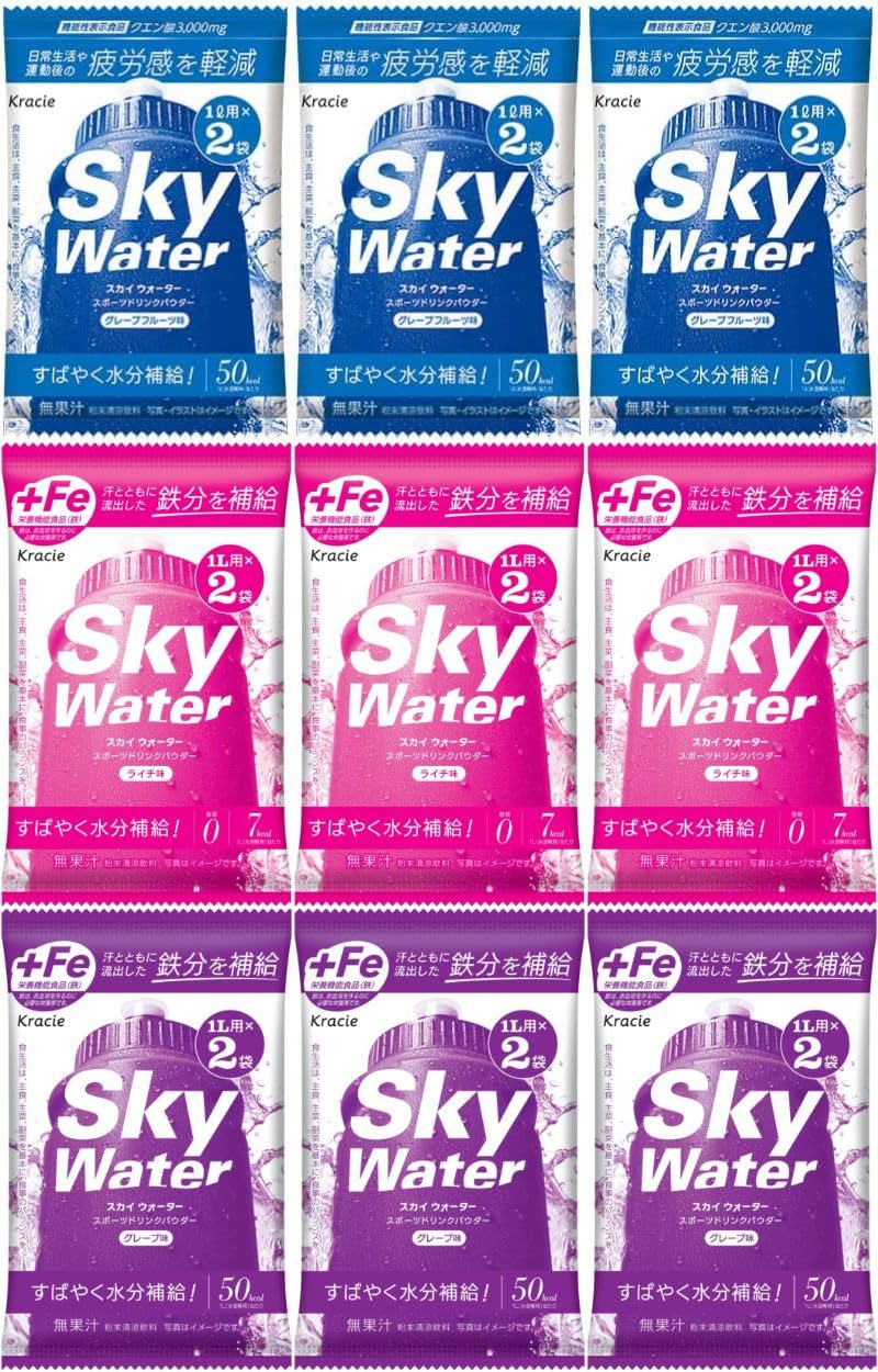 Amazon.co.jp: 【いろいろ楽しめる3種セット】クラシエ スカイ