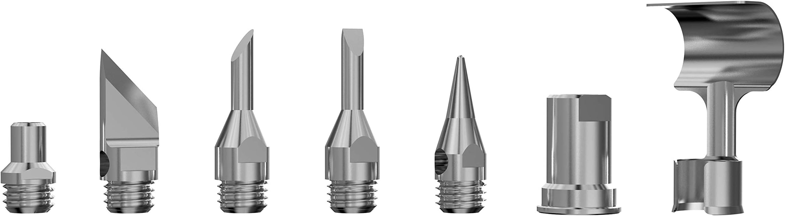 Genuine Butane Torch Soldering Iron Tips | 7-Piece set, Compatible with LX-770 and LX-771 Models (LX-TIP-C)