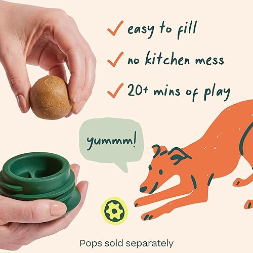 Miniatura 3 de WOOF Pupsicle - Juguete interactivo para perros de larga duración para mantener a tu cachorro ocupado y distraído - Seguro para perros - Diseño de
