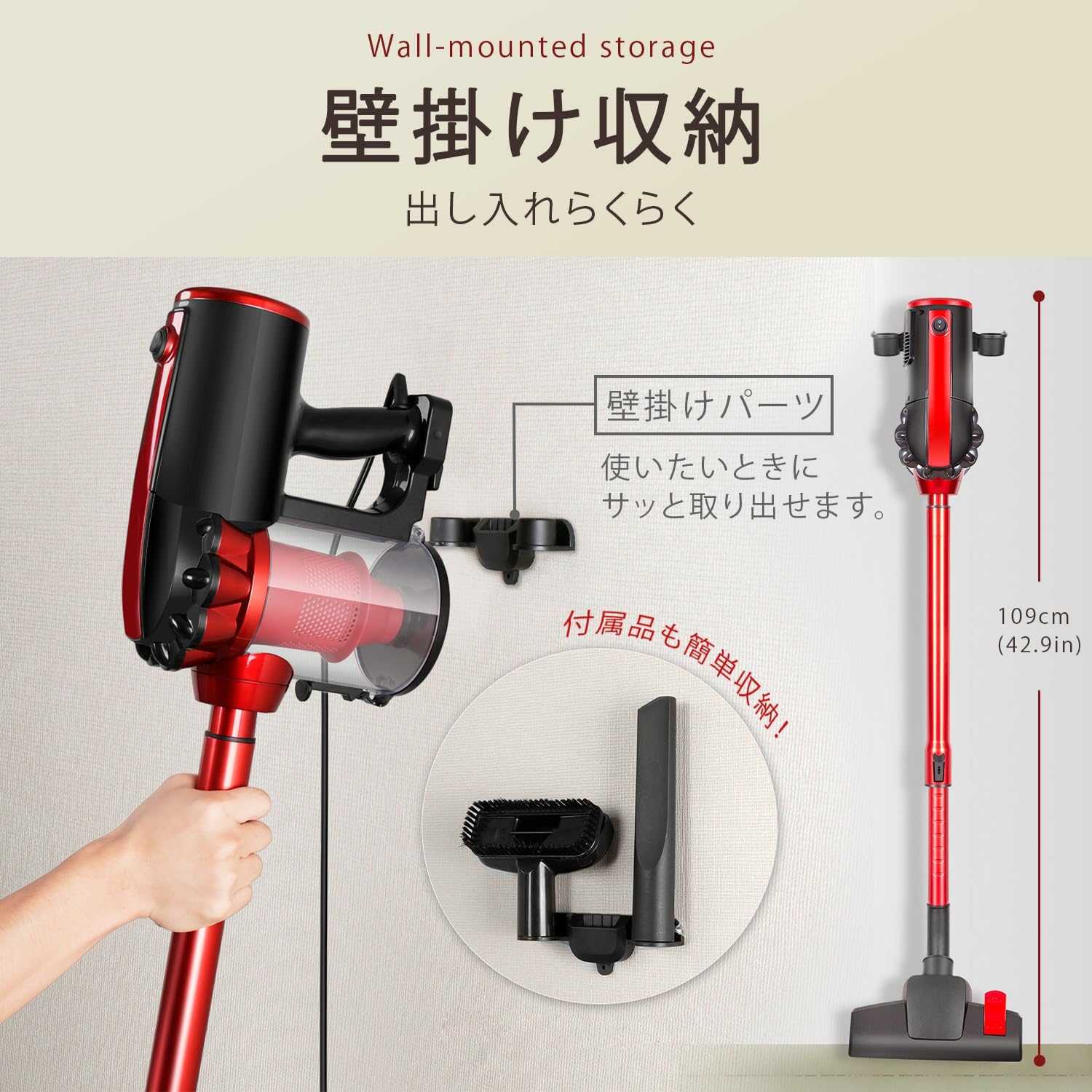 ❤軽量❣コード式だから長時間使ってもパワフルな吸引力が低下しない♪❤掃除機 Amazon.co.jp: LNSOO: コード式掃除機