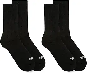 Kit 2 Pares Meia Mash Esportiva Cano Alto Longo Algodão Masculina