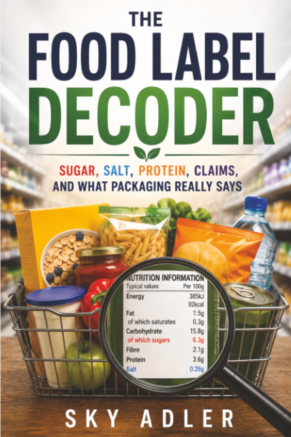 The Food Label Decoder: Sugar, Salt, Protein, Claims, and What Packaging Really Says