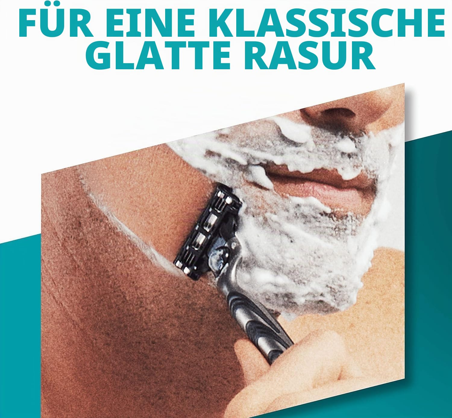 Gillette Mach3 Herrenrasierer + 12 Rasierklingen-Nachfüllungen, 3 Klingen für eine glatte Rasur, passend für alle Mach3-Griffe