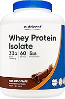 Vista 47 de Nutricost - Proteína aislada de suero de leche, sabor fresa y acai, 2 libras