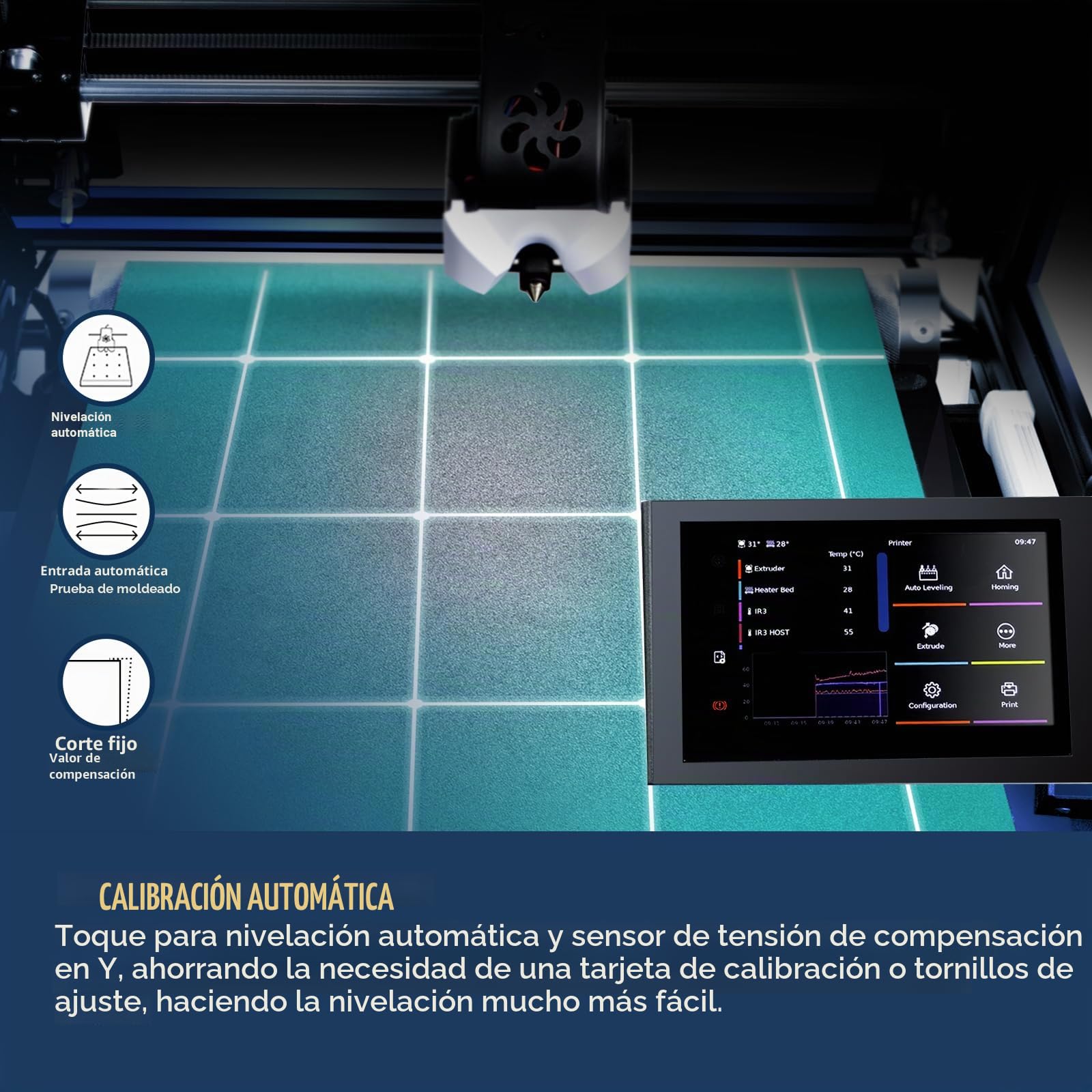 IdeaFormer IR3 V2 Impresora 3D cinta transportadora 250 × 250 × ∞ mm Infinito Z metal pila 400 mm/s