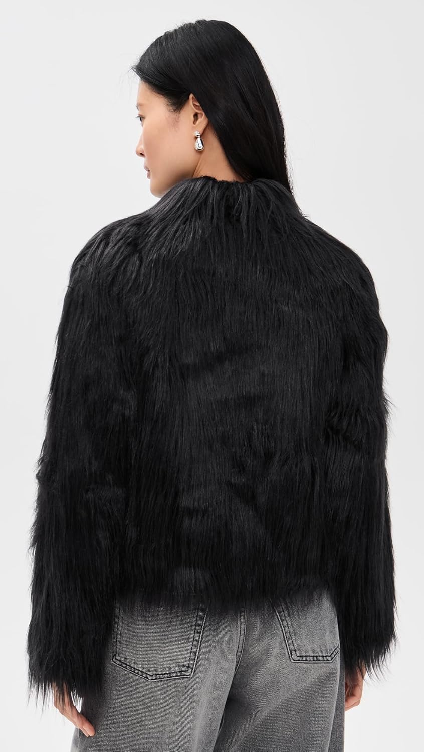 Simonett Women's Faux Hair Jacket - Image 3