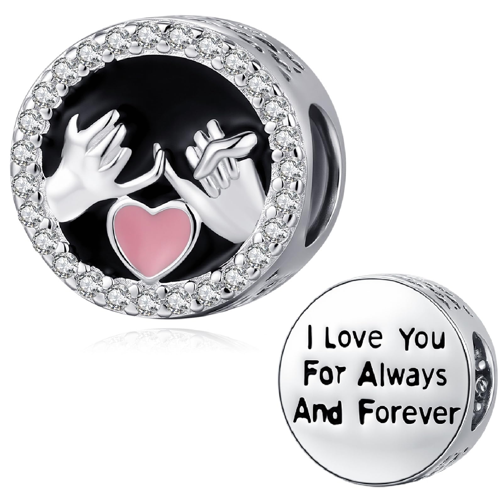 Eusense Charms pour Pandora Pendentif Ttortue Charm Croix Boussole Cheval Charme Pendentif Perles Compatible pour Européen Bracelets