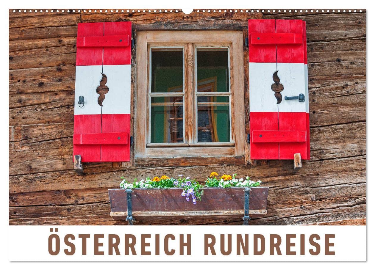 Österreich Rundreise (Wandkalender 2026 DIN A2 quer), CALVENDO Monatskalender: Eine fotografische Rundreise zu den schönsten Orten Österreichs (CALVENDO Orte)