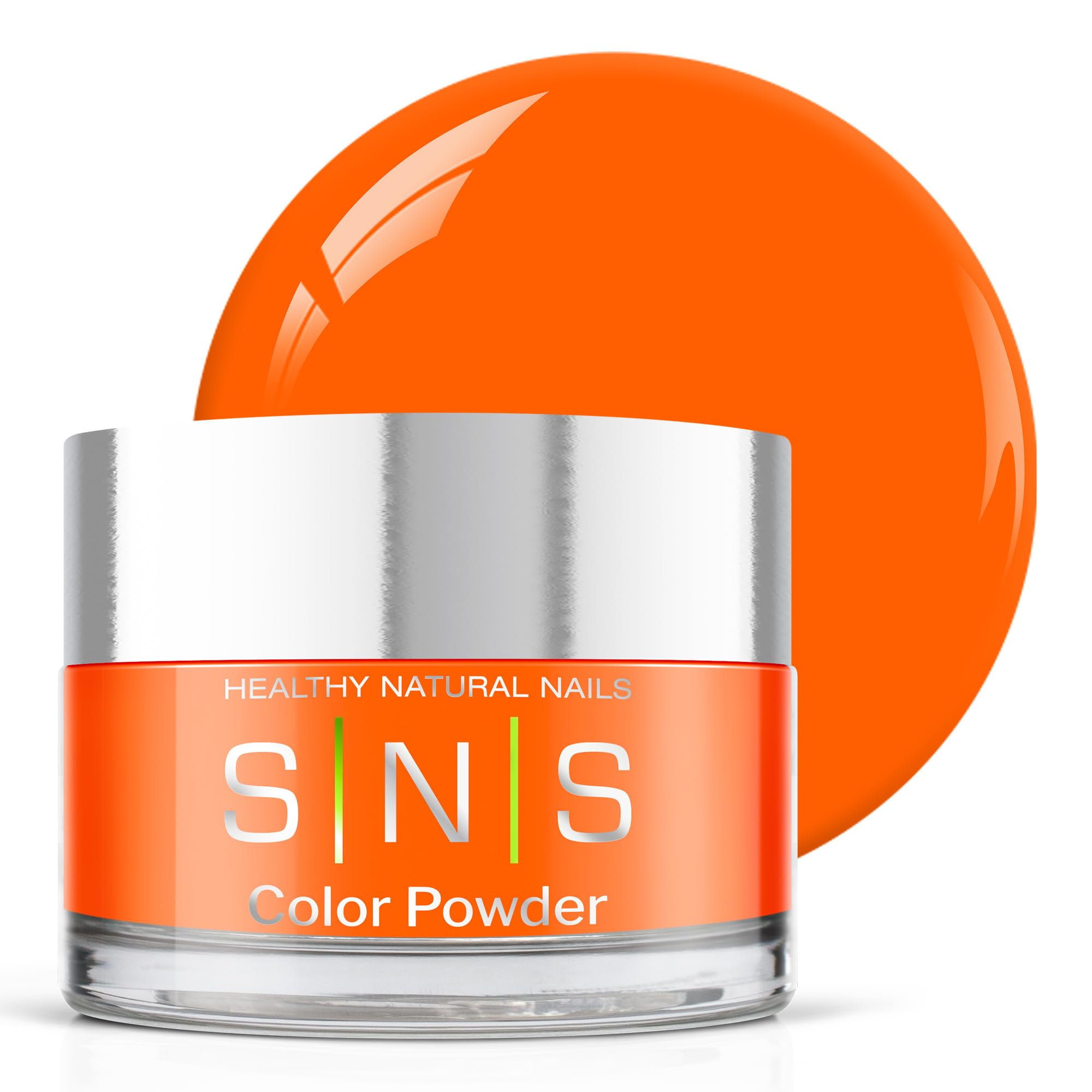 Mrs. Scorpio Nail Dip Powder - Neon Orange - Long-Lasting, Low-Odor Dip Colors - 0.5 oz
