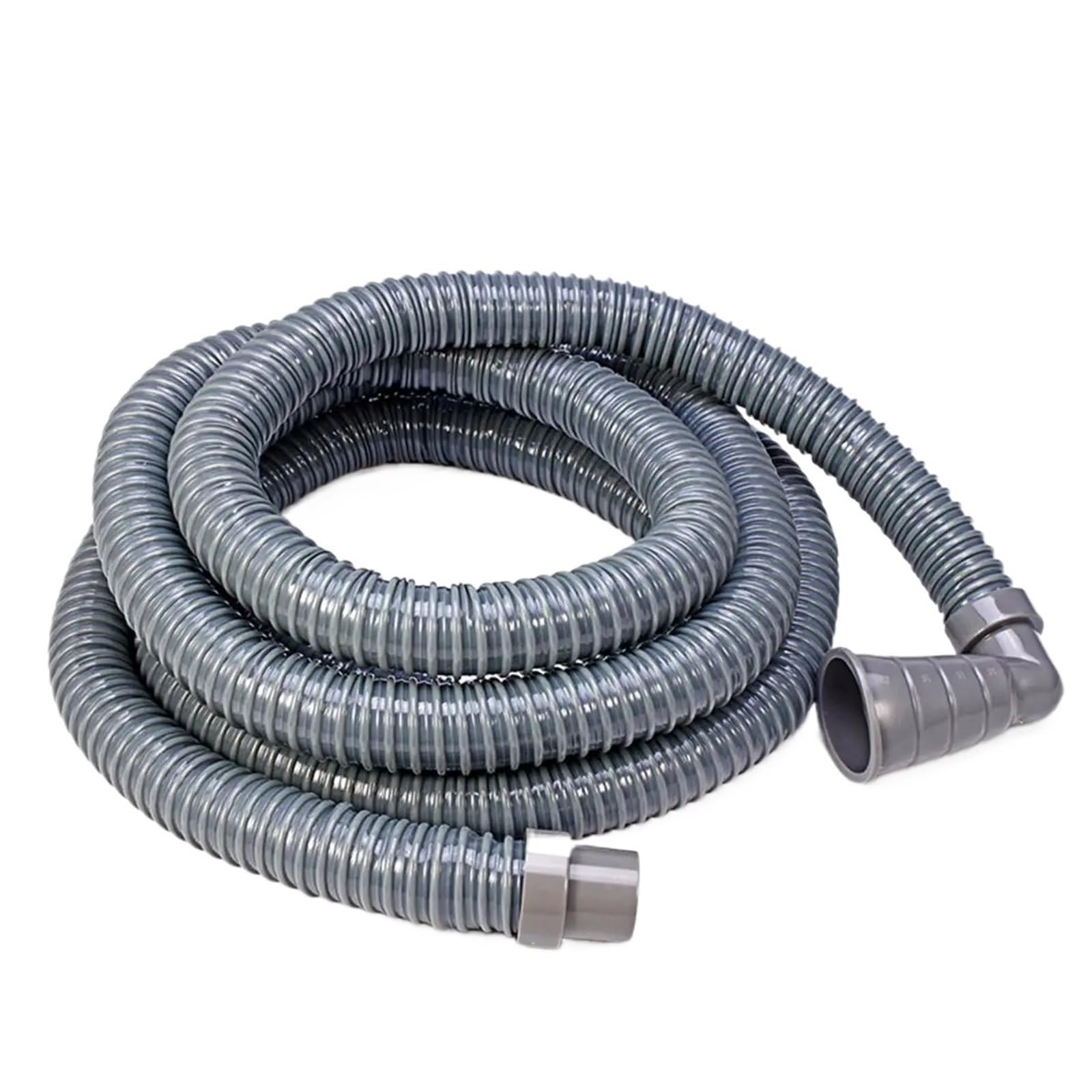 Manguera de desagüe para lavadora Manguera De Desague for Lavadora Y Lavavajillas Gris Oscuro 2-5m Se Adapta A 32-42mm(4m)