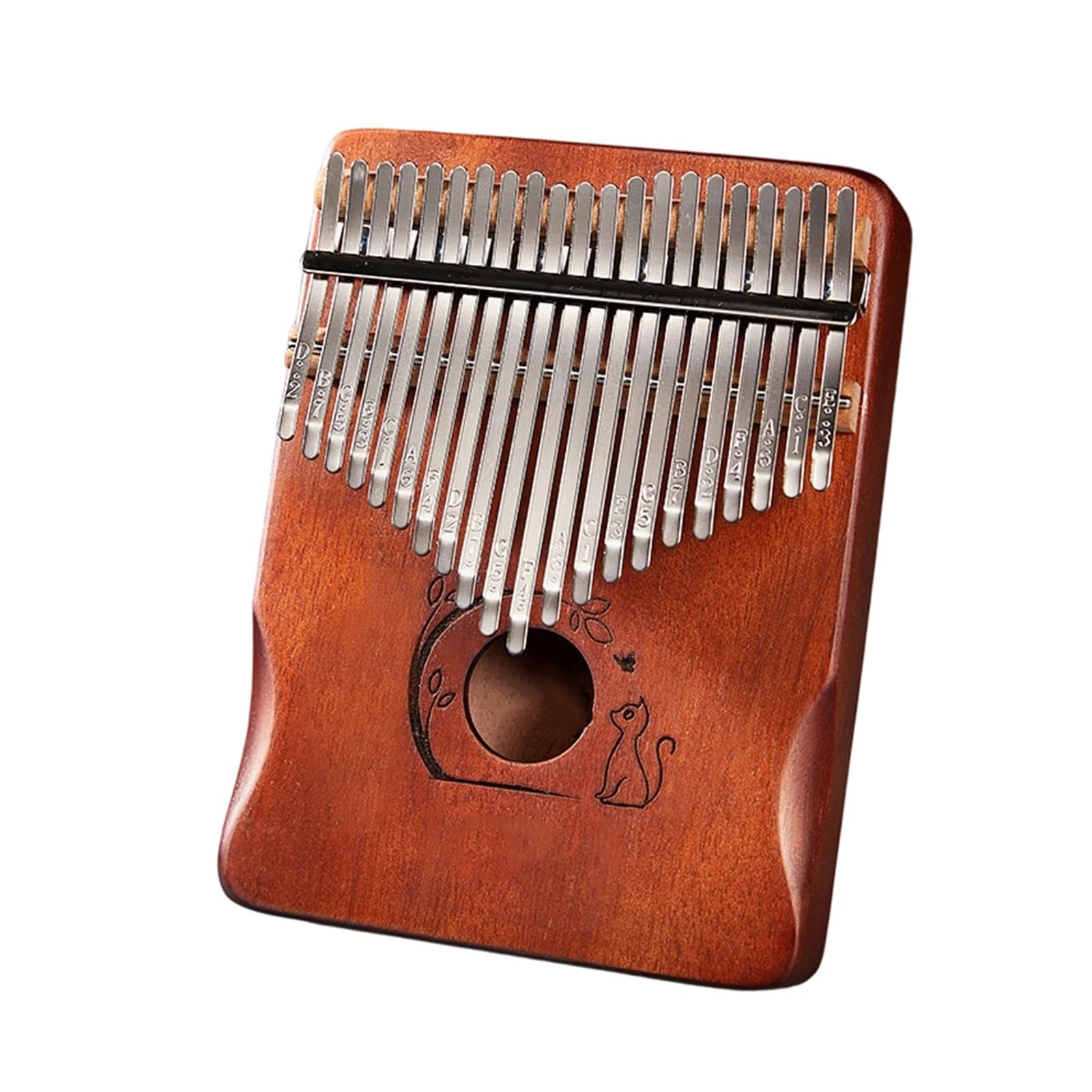 Kalimba Mogano Thumb Piano 21 O 17 Note Strumento Professionale Per Principianti(2)