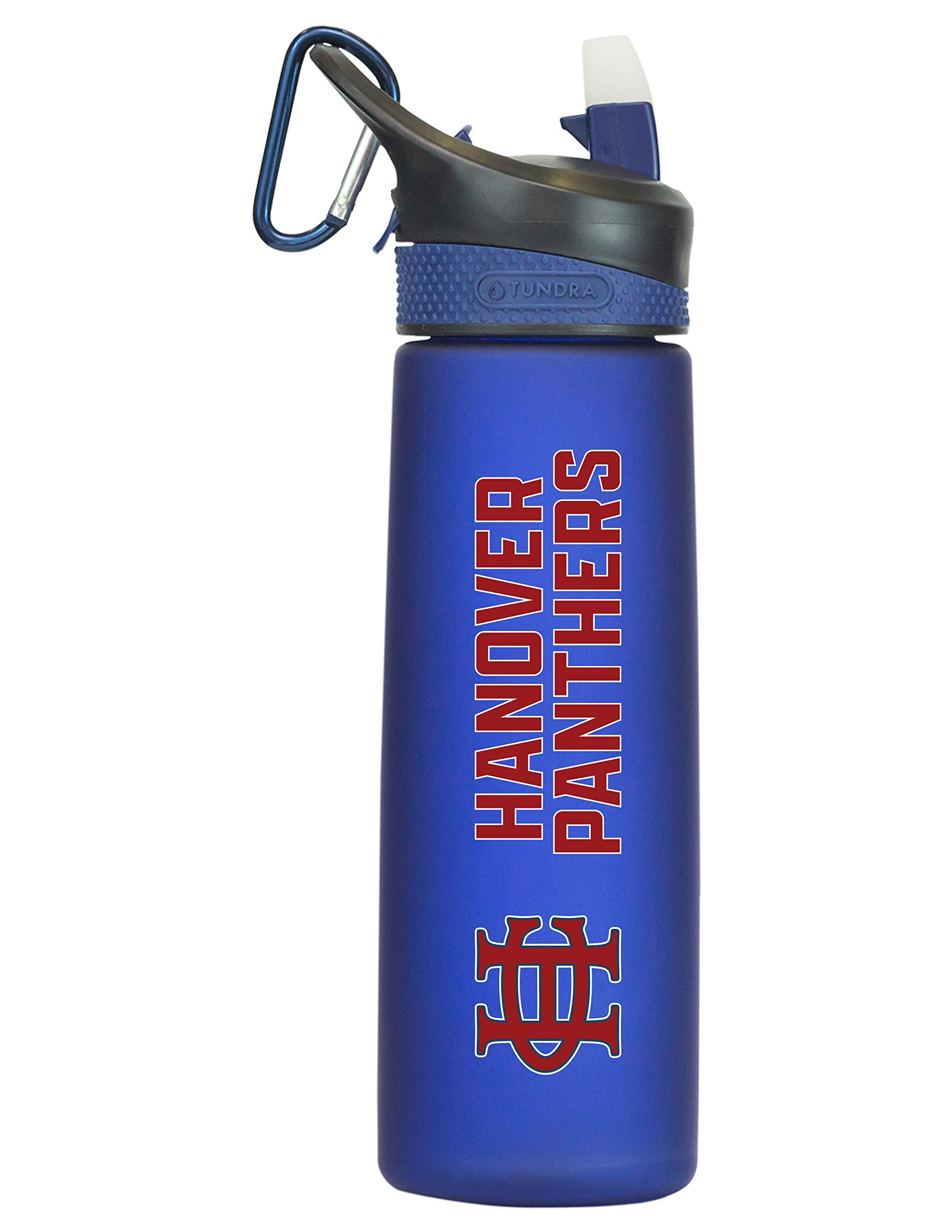 Hanover College Tritan Plastic Frosted Sport Bottle, Design-3 - Blue