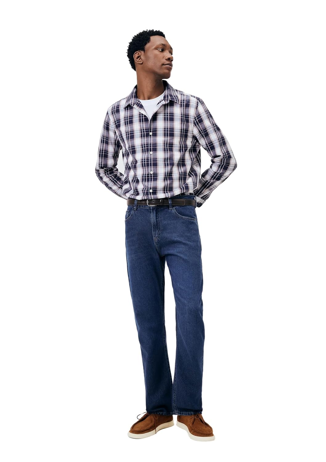 Calça Jeans Masculina Reta
