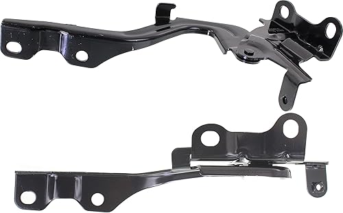 Evan Fischer Juego de bisagras de capó compatible con Kia Forte 2010-2013, compatible con KI1236115 del lado del conductor y del pasajero de Kia