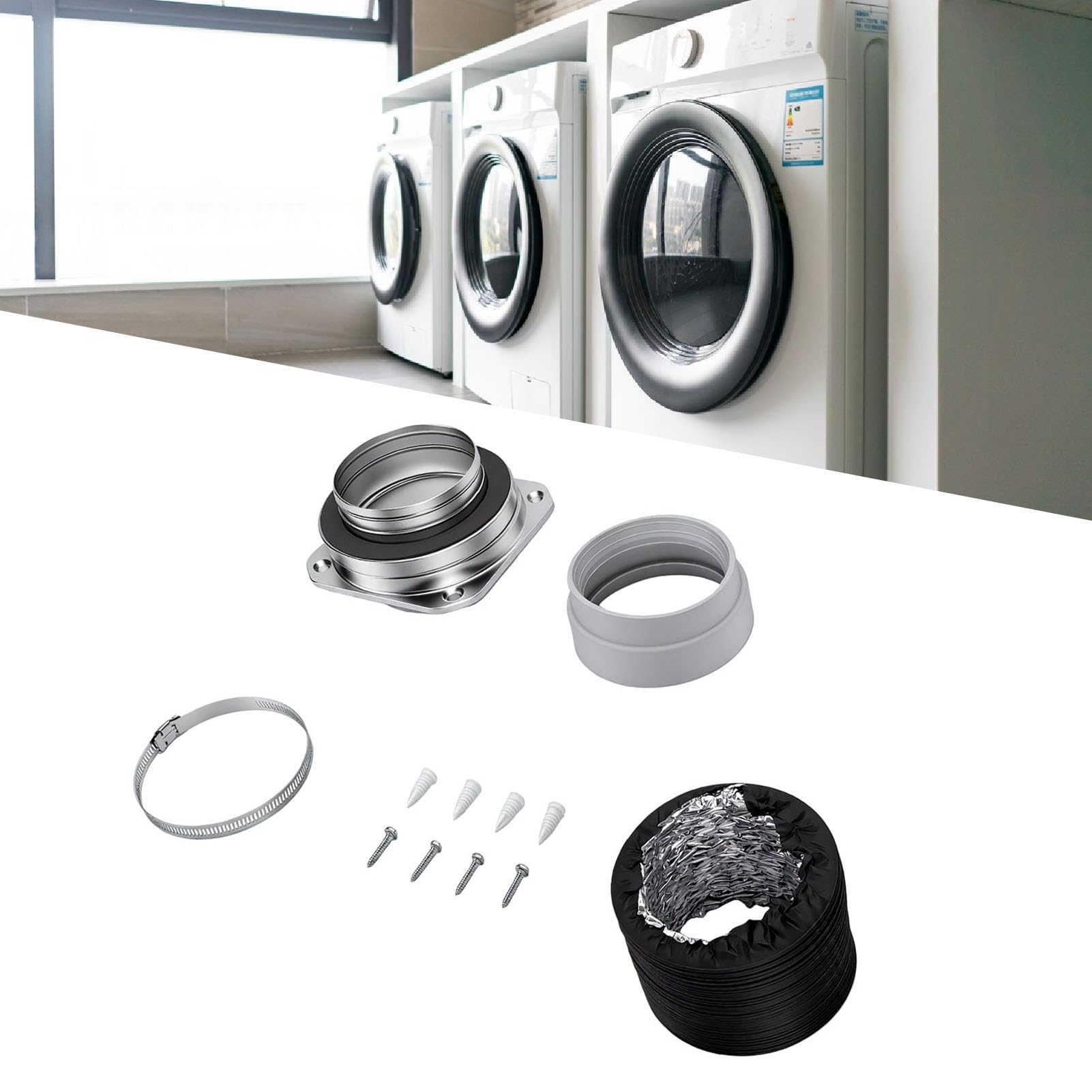 Kit Magnético para Ventilación de Secadora con Diseño Duradero