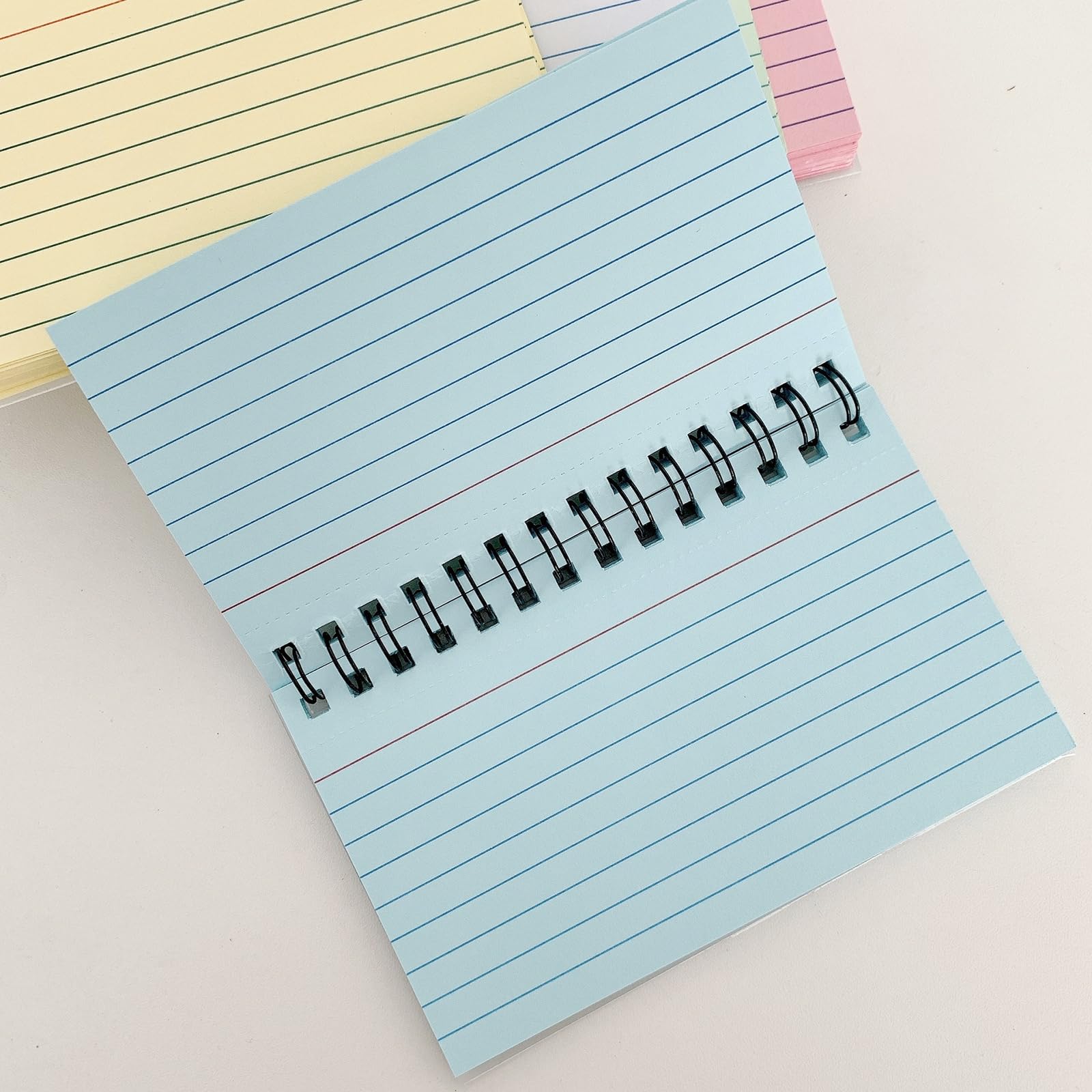8piecces - Blocco note tascabile, a righe, 12,7 x 7,6 cm, 50 fogli, per scrivere e scrivere