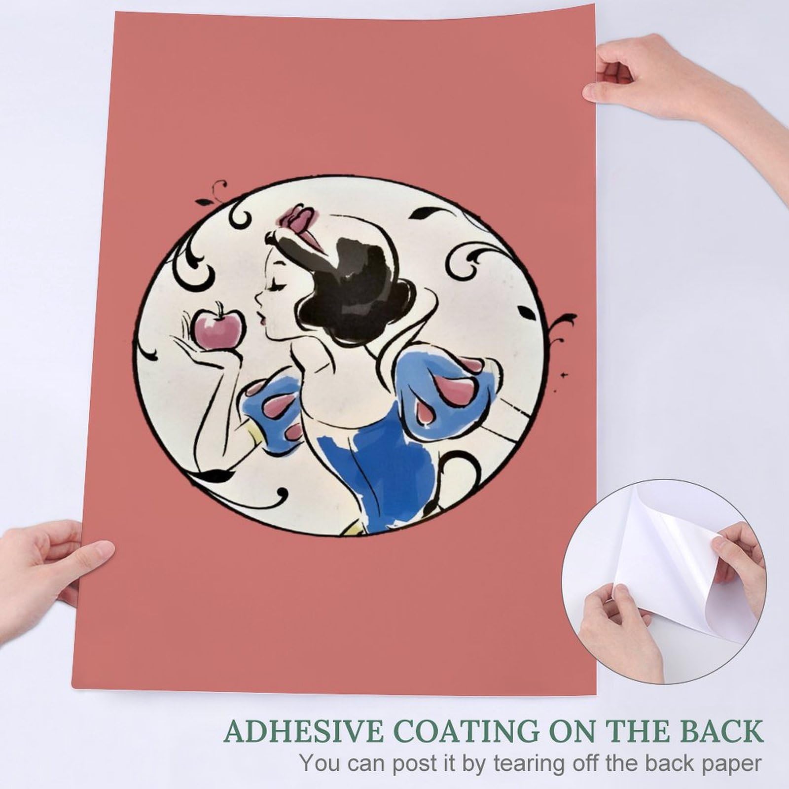 カゲマルデザイン　アンデッド白雪姫　B2サイズ　アートポスター カゲマルデザイン アンデッド白雪姫 B2サイズ アートポスター B2